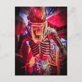 Postal Estatua de Xenomorph Alien Terror Sci-Fi Coleccion