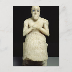 Postal Estatua del oficial Ebih-Il