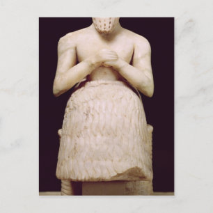 Postal Estatua del oficial Ebih-Il