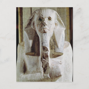 Postal Estatua del Rey Djoser