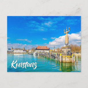 Postal Estatua Imperia, Constanza, Alemania