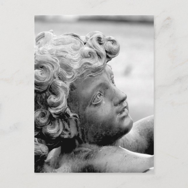 Postal Estatua infantil (Anverso)