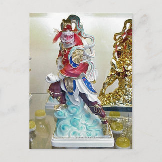 Postal Estatua religiosa de China