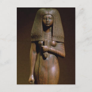 Postal Estatueta de la Tuya, cabeza del harem de Min, N