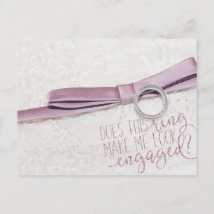 Postal ¿Este anillo me hace parecer comprometido?