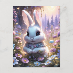 Postal Este conejito mágico es tan adorable, y muy estorn