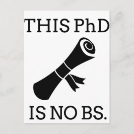 Postal Este doctorado no es BS