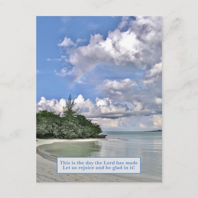 POSTAL ESTE ES EL DÍA QUE JEHOVAH HA HECHO (Anverso)