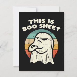 Postal Este Es El Fantasma De La Hoja De Boo