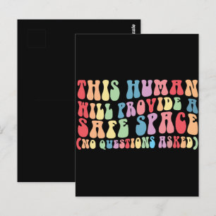 Postal Este humano proporcionará un espacio seguro gay LG