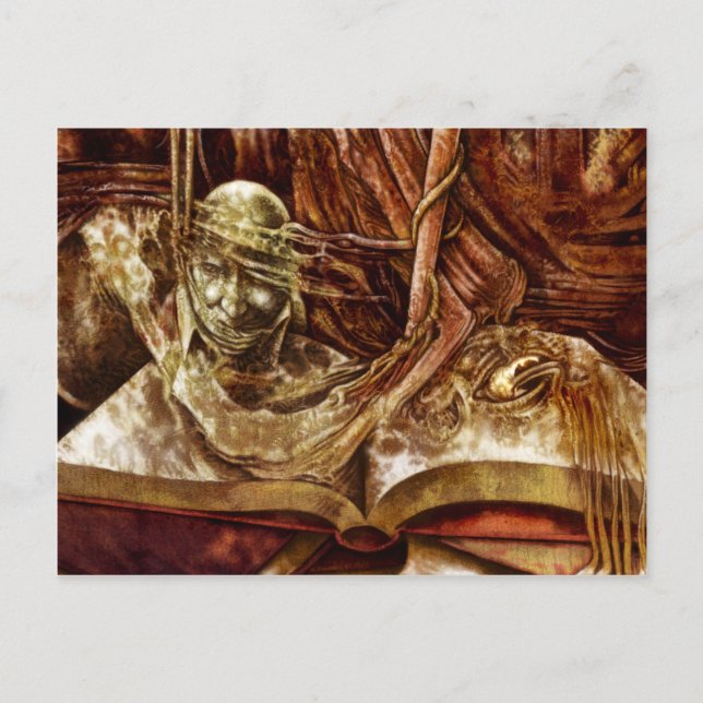 Postal Este Libro Está Perplejo (Anverso)