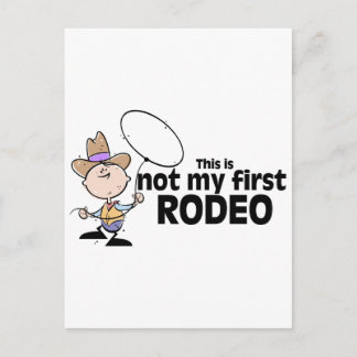Postal Éste no es mi primer rodeo
