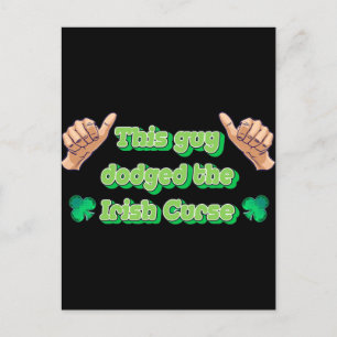 Postal Este tipo cometió la maldición irlandesa