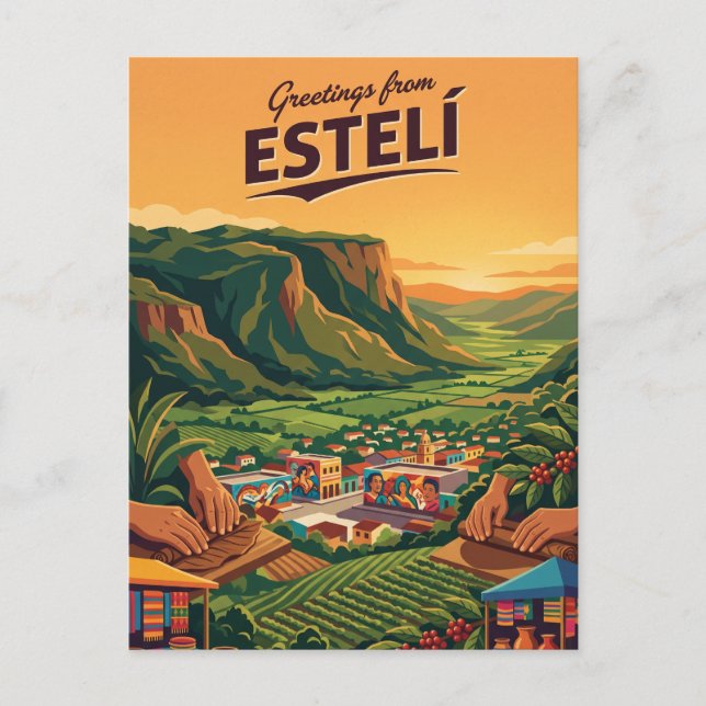 Postal Estelí Nicaragua (Anverso)