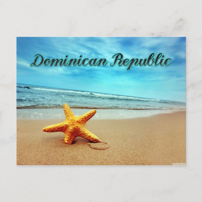 Postal Estepa de República Dominicana (Anverso)