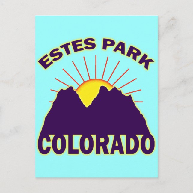 POSTAL ESTES PARK COLORADO (Anverso)