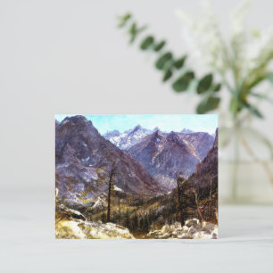 Postal Estes Park, Colorado - Obra artística de Albert Bi