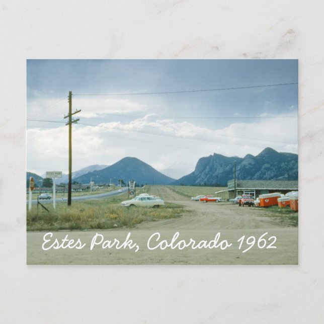 Postal Estes Park, Colorado Postcard (Anverso)
