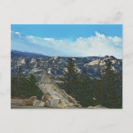 Postal Estes Park, Colorado, Rótulo con vistas
