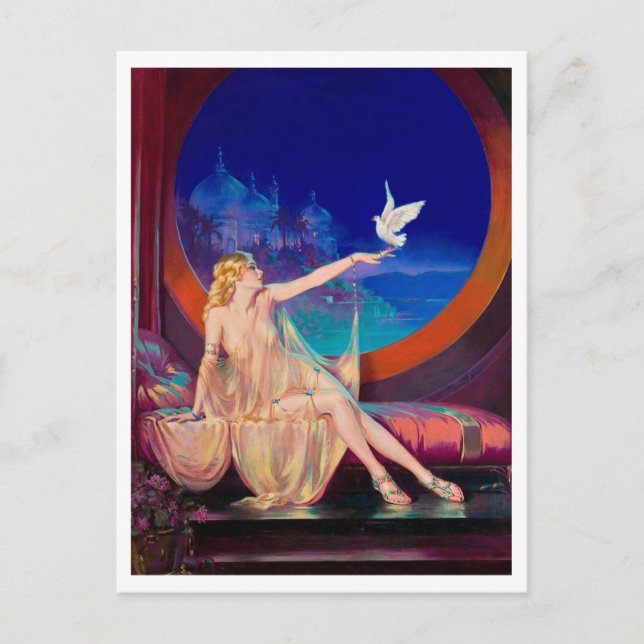 Postal Estética de Sultana de Henry Clive (1925) (Anverso)