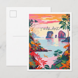 Postal Estética de viaje a Tailandia