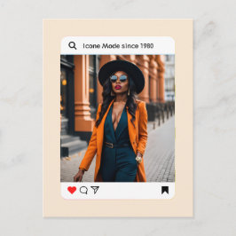 Postal Estética moderna foto instagram elegante