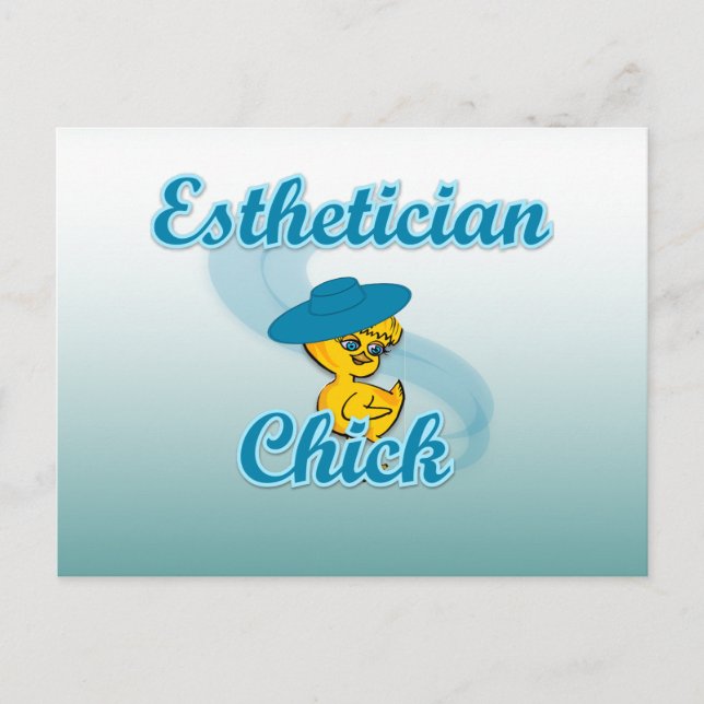 Postal Esteticista Chick #3 (Anverso)