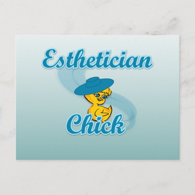 Postal Esteticista Chick #3 (Anverso)