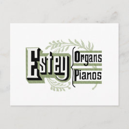 Postal Estey Organs & Pianos Postcard