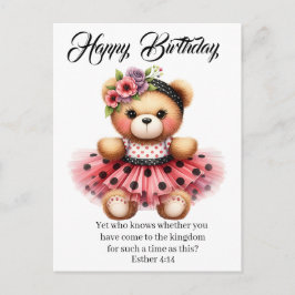 Postal Esther 4:14 Birthday Card