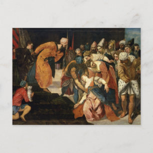 Postal Esther antes de Ahasuerus, 1548