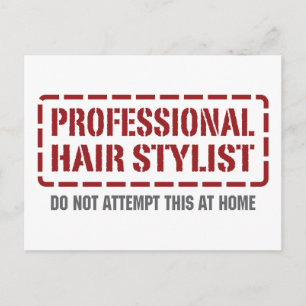 Postal Estilista de pelo profesional