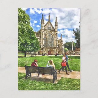 Postal Estilo acuático de Winchester