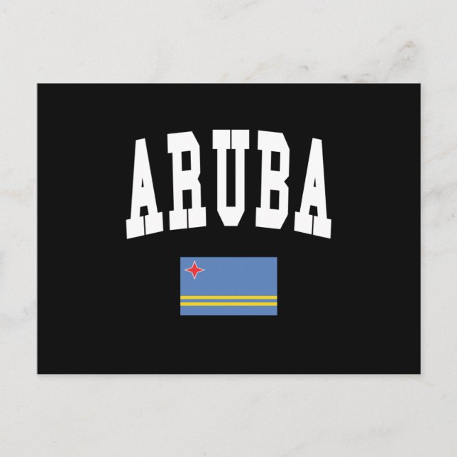 Postal Estilo Aruba (Anverso)