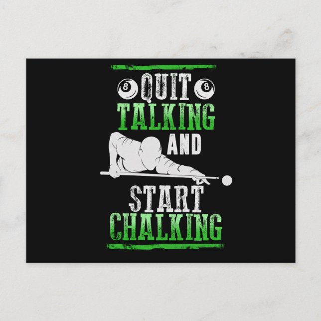 Postal Estilo Billard (Anverso)