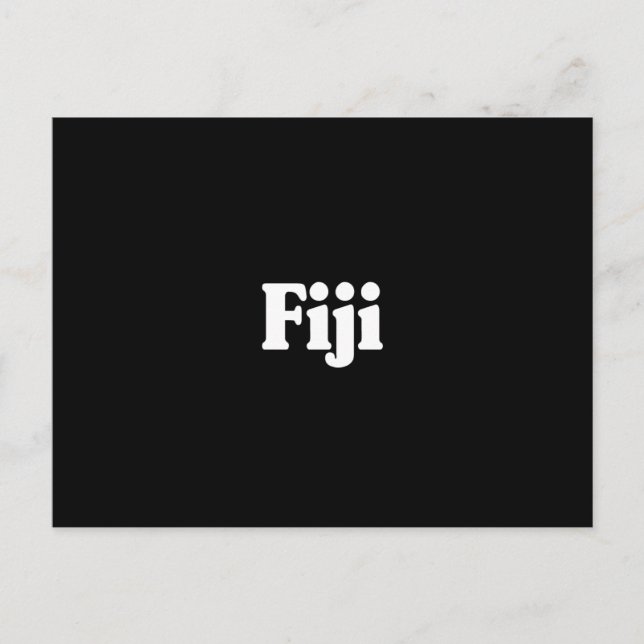 Postal Estilo clásico de Fiji (Anverso)