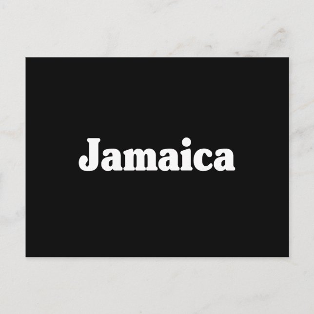 Postal Estilo clásico de Jamaica (Anverso)