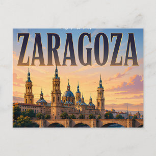 Postal 🏛 Estilo de Ciudad de Patrimonio Moderno de Zarag
