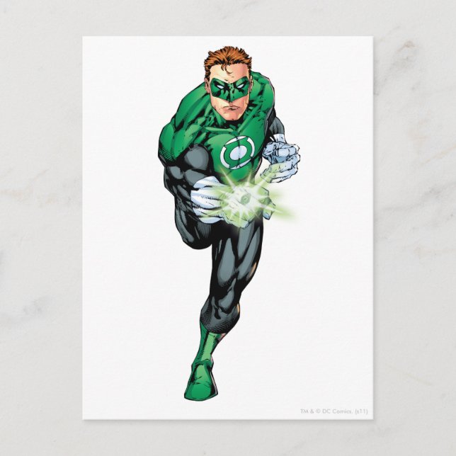 Postal Estilo de cómic - En ejecución (Anverso)