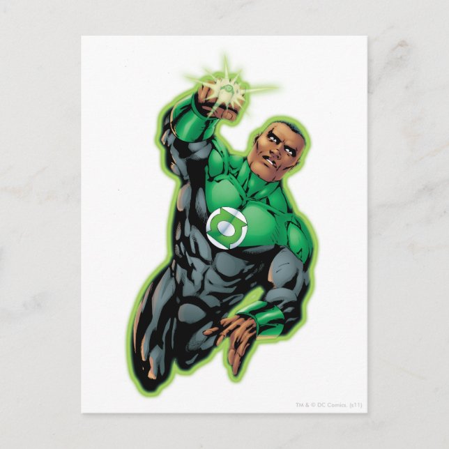 Postal Estilo de cómic - Volando hacia arriba (Anverso)