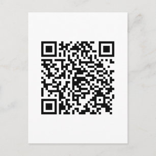 Postal Estilo de conexión de código QR