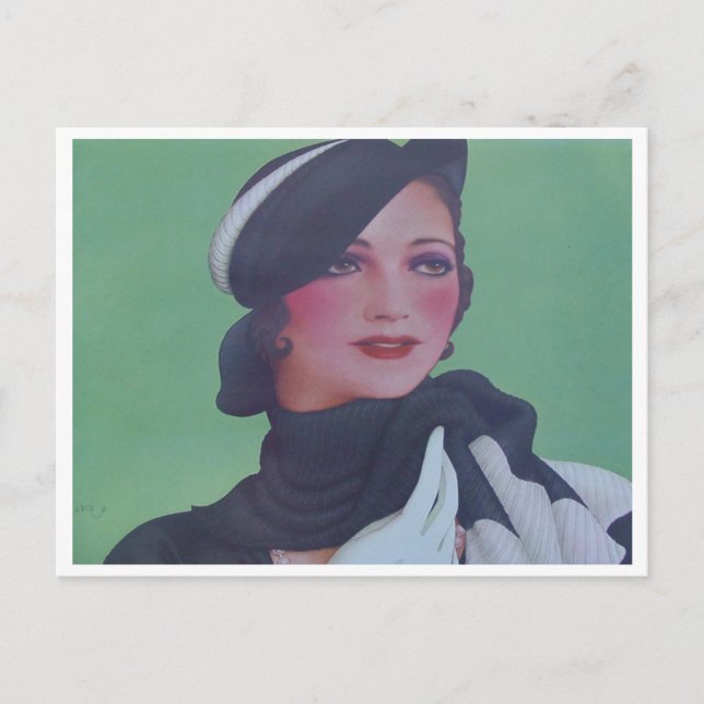 Postal Estilo de época 1932 (Anverso)