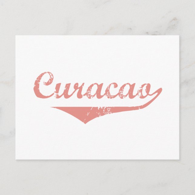 Postal Estilo de la revolución de Curazao (Anverso)