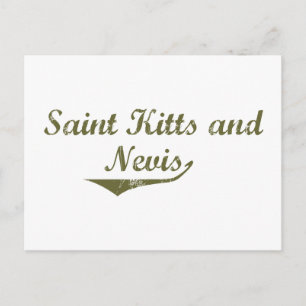 Postal Estilo de la revolución de Saint Kitts y Nevis