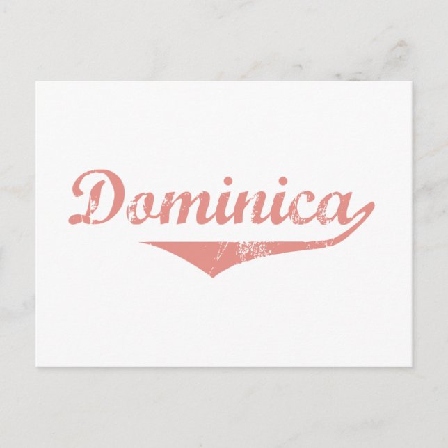 Postal Estilo de la Revolución Dominica (Anverso)