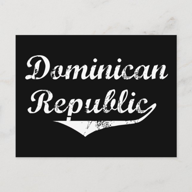 Postal Estilo de la Revolución en República Dominicana (Anverso)