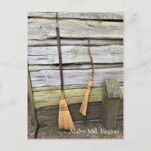 Postal Estilo de vida apalache en Mabry Mill, Virginia