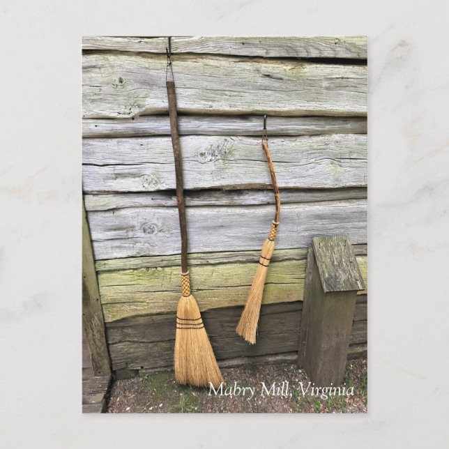 Postal Estilo de vida apalache en Mabry Mill, Virginia (Anverso)