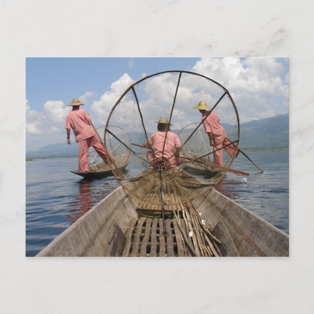 Postal Estilo de vida de Myanmar (Anverso)