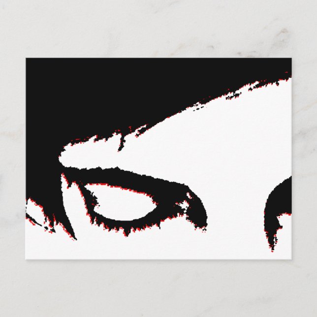Postal estilo emo (Anverso)